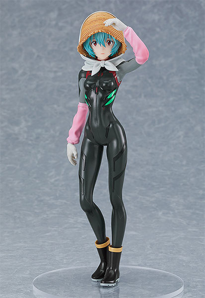 Good Smile Company POP UP PARADE Rebuild of Evangelion Rei Ayanami [Tentative Name] Farming ver. Complete Figure