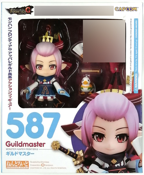 Capcom Nendoroid - Monster Hunter Frontier G: Guild Master [Monster Hunter Frontier G 500man Hunter Toppa Kinen Memorial Goods Item]