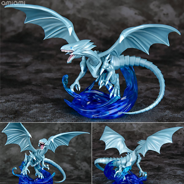 MegaHouse MONSTERS CHRONICLE Yu-Gi-Oh! Duel Monsters Blue-Eyes White Dragon Complete Figure