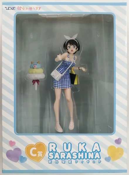 Ken Media Hiko Kuji Rent-A-Girlfriend -LADY READY DATE- C Prize - Ruka Sarashina Figure (Game-prize)