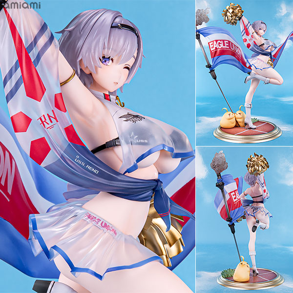 GOLDENHEAD Azur Lane Reno Biggest Little Cheerleader Limited Edition 1/6 Complete Figure รูปภาพ 1