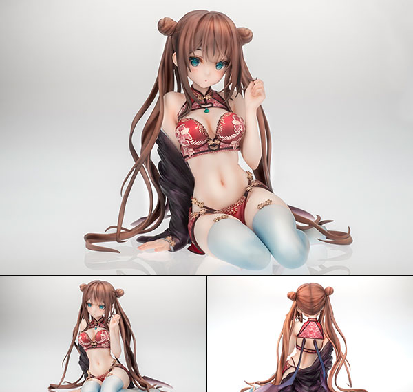 SkyTube Chinese Style Underwear Akuma-chan illustration by Sakura Miwabe 1/6 Complete Figure รูปภาพ 1