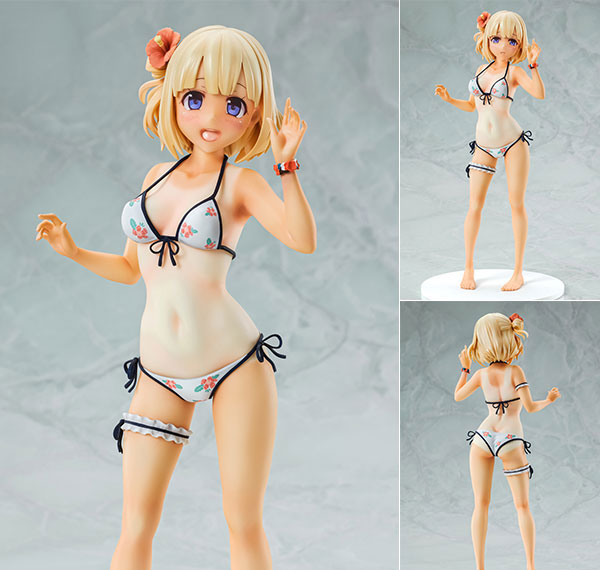 Q-six Maitetsu Paulette Hinai Bikini ver. Suntan Line 1/6 Complete Figure รูปภาพ 1