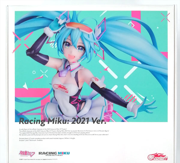 Good Smile Racing Hatsune Miku GT Project Racing Miku 2021 Ver. 1/7 Complete Figure (Goodsmile Online Shop Exclusive)