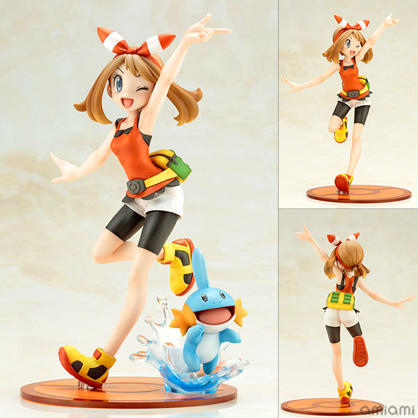 Kotobukiya ARTFX J "Pokemon" Series May with Mudkip 1/8 Complete Figure