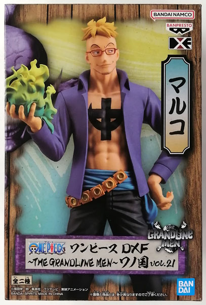 BANDAI SPIRITS ONE PIECE DXF -THE GRANDLINE MEN- Wano Country vol.21 Marco (Game-prize)