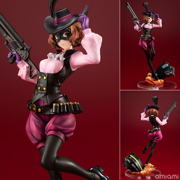 MegaHouse Lucrea Persona 5 Royal Noir (Haru Okumura) & Morgana Car Complete Figure Bild 1
