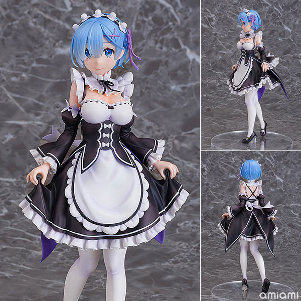 WING [Exclusive Sale] Re:ZERO -Starting Life in Another World- Rem 1/7 Complete Figure 图片 1