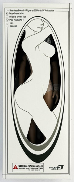 Phicen Limited Seamless Body 1/6 Action Figure Female Seamless Body PLLB2013-16