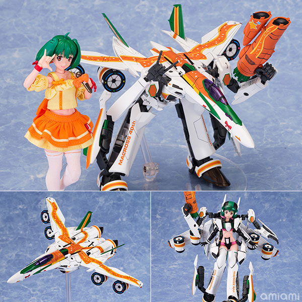 Aoshima ACKS V.F.G. Macross Frontier VF-25F Messiah Ranka Lee Macross 40th Anniversary Plastic Model