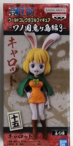 BANDAI SPIRITS ONE PIECE World Collectable Figure -Wano Country Onigashima Hen 3- Carrot Bild 1