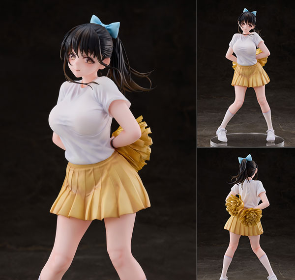 Hobby sakura 치어리더 아야 jonsun 일러스트 1/6 완성 피규어 보너스 포함 한정판 이미지 1