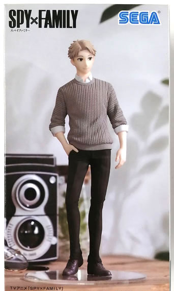 SEGA TV Anime "Spy x Family" Premium Figure (Loid Forger) Casual Wear รูปภาพ 1