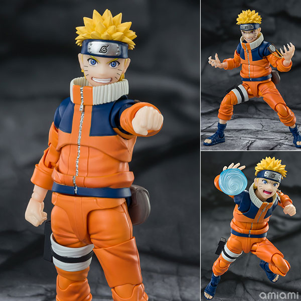 BANDAI SPIRITS S.H.Figuarts Naruto Uzumaki -No.1 Most Unpredictable Hyperactive Ninja- "NARUTO"