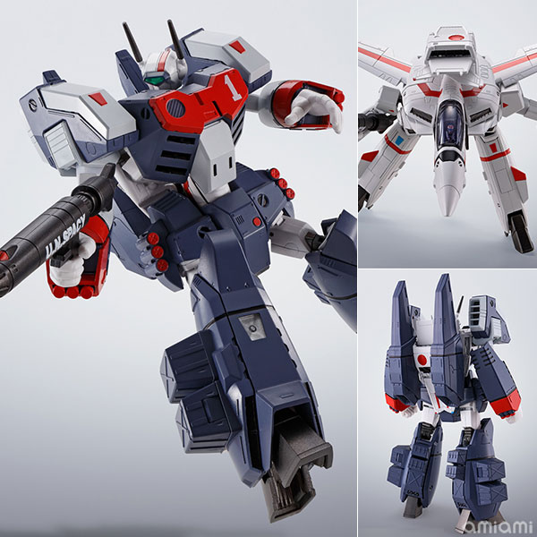 BANDAI SPIRITS HI-METAL R VF-1J Armored Valkyrie (Hikaru Ichijyou Model) Revival Ver. "The Super Dimension Fortress Macross" gambar 1