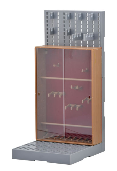 Tomytec LittleArmory [LD042] Gun Rack F - Classical Gun Rack 1/12 Plastic Model