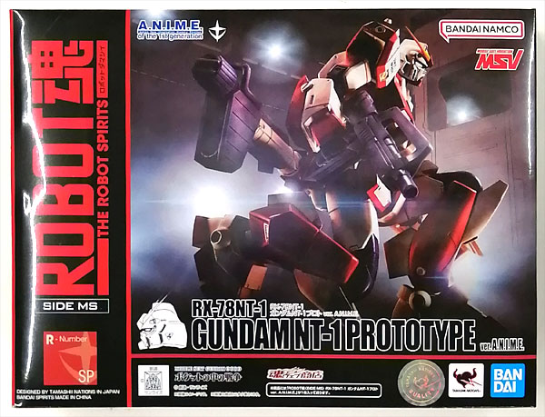 BANDAI SPIRITS Robot Spirits -SIDE MS- Mobile Suit Gundam 0080: War in the Pocket RX-78NT-1 Gundam NT-1 Proto ver. A.N.I.M.E. (Tamashii Web Shoten Exclusive)