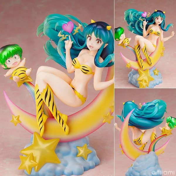 DesignCOCO Urusei Yatsura Lum & Ten BOX cafe&space Collaboration 1/7 Complete Figure hình ảnh 1