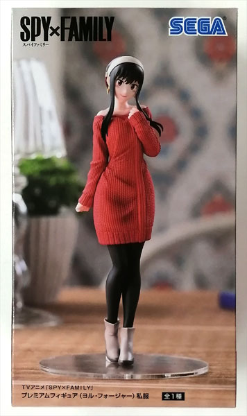 SEGA TV Anime "Spy x Family" Premium Figure (Yor Forger) Casual Wear (Game-prize) 画像 1