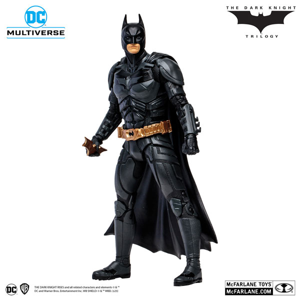 McFarlane Toys DC 코믹스 - DC 멀티버스: 7인치 액션 피규어 - #211 배트맨 [영화 / 다크 나이트 트릴로지] 이미지 1
