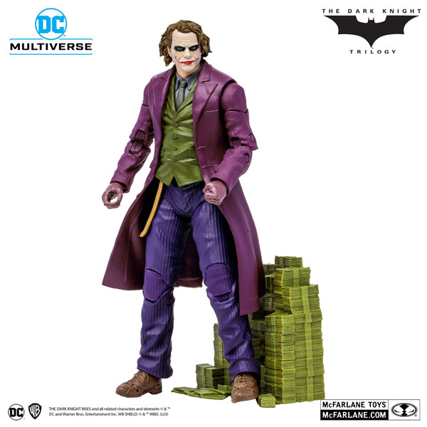 McFarlane Toys DC Comics - DC Multiverse: 7 Inch Action Figure - #212 The Joker [Movie / The Dark Knight Trilogy]