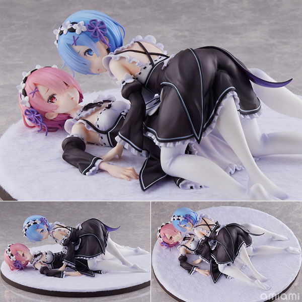 FuRyu Re:ZERO -다른 세계에서 시작하는 인생- 람 & 렘 1/7 스케일 피규어 세트