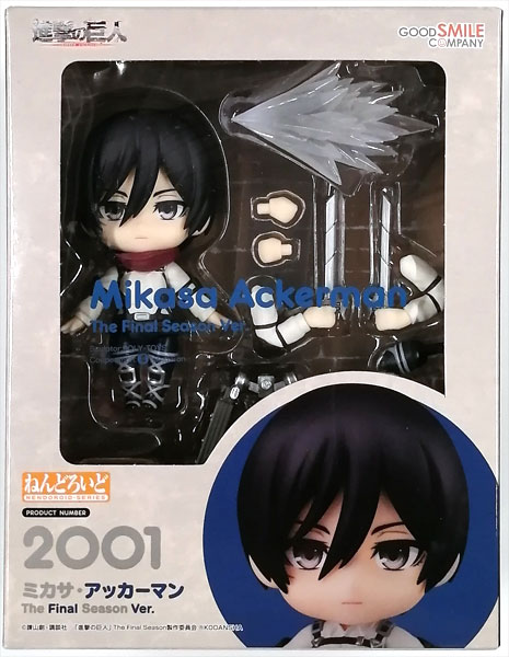 Good Smile Company Nendoroid Attack on Titan Mikasa Ackerman The Final Season Ver. (Goodsmile Online Shop Exclusive)