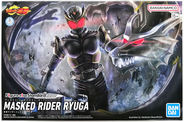 BANDAI SPIRITS Figure-rise Standard Kamen Rider Ryuga Plastic Model (Hobby Online Shop Exclusive) Bild 1