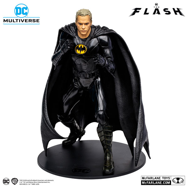 McFarlane Toys "DC 코믹스" DC 멀티버스 12인치 포즈 스태츄 배트맨 (멀티버스 / 마스크 제외) [영화 "더 플래시"] 이미지 1