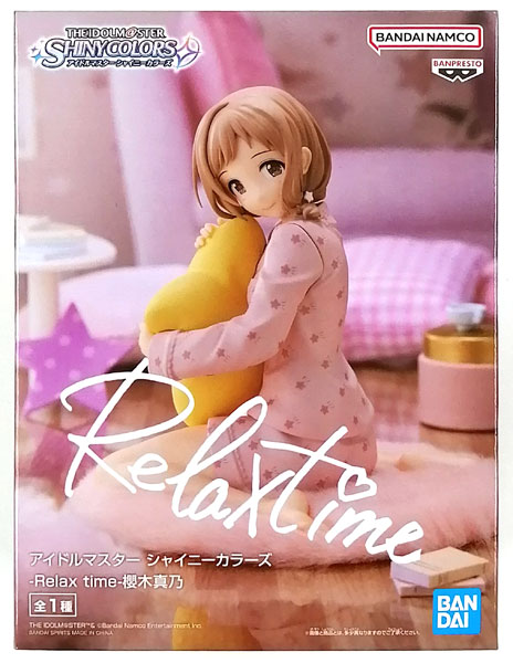 BANDAI SPIRITS THE IDOLM@STER SHINY COLORS -Relax time- Mano Sakuragi (Game-prize)