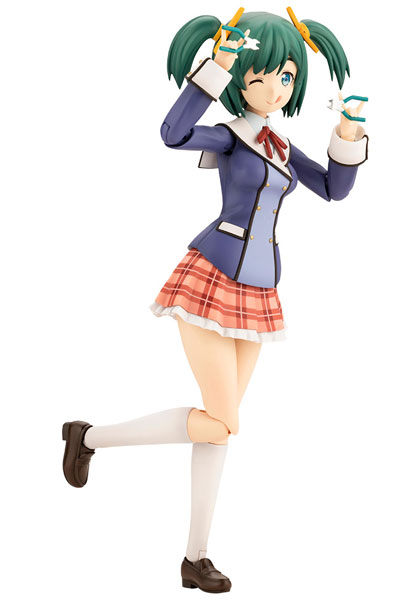 Kotobukiya Sousai Shoujo Teien Bukiko Kotobuki [Wakaba Girl's High School Winter Outfit] 1/10 Plastic Model