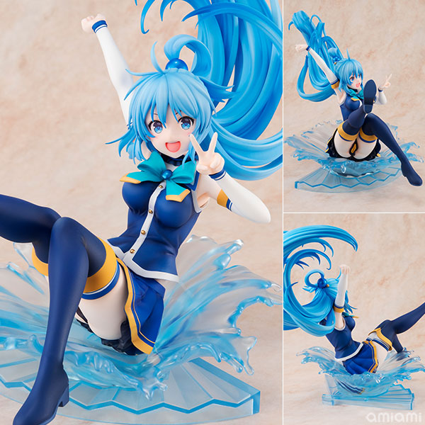 KADOKAWA KDcolle KONOSUBA-God's blessing on this wonderful world! Aqua: Sneaker Bunko 30th Anniversary ver. 1/7 Complete Figure