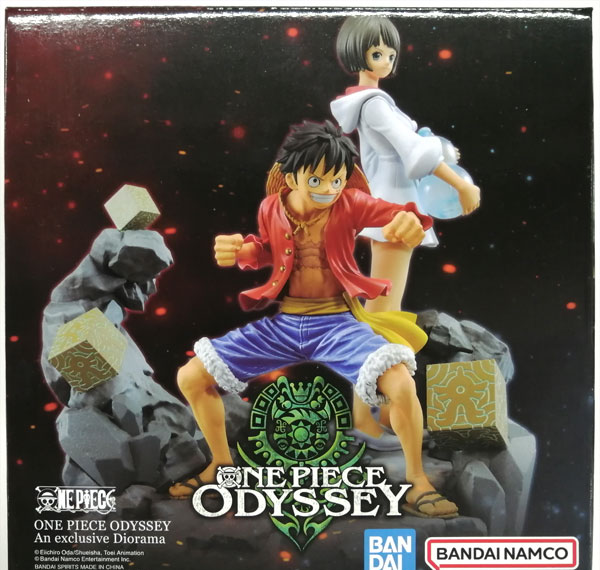Bandai Namco ONE PIECE ODYSSEY An exclusive Diorama Luffy & Lim Figure (PS4/PS5 ONE PIECE ODYSSEY Asobi Store Special Package Edition Bundled Item)