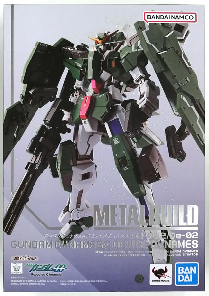 BANDAI SPIRITS METAL BUILD Mobile Suit Gundam 00 Gundam Dynames & Devise Dynames (Tamashii Web Exclusive) 图片 1