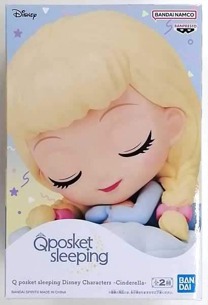 BANDAI SPIRITS Q posket sleeping Disney Characters -Cinderella- B (Game-prize) 图片 1