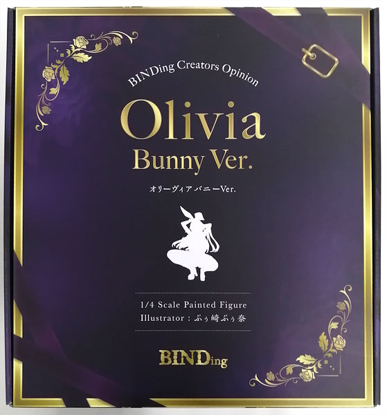 BINDing [Bonus] BINDing Creators Opinion Olivia Bunny Ver. 1/4 Complete Figure (Native Online Shop, FANZA Exclusive)