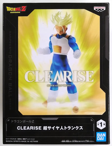 BANDAI SPIRITS Dragon Ball Z CLEARISE Super Saiyan Trunks (Game-prize)