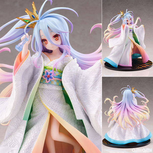 FuRyu No Game No Life Shiro -Shiromuku- 1/7 Complete Figure 图片 1