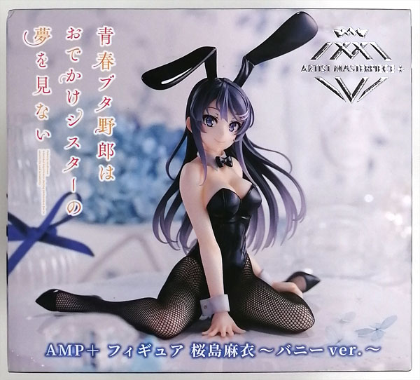 Taito Rascal Does Not Dream of a Sister Venturing Out AMP+ Mai Sakurajima Figure - Bunny ver.- (Game-prize)