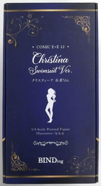 BINDing [Bonus] "COMIC ExE 12" Christina Swimsuit Ver. 1/4 Complete Figure (Native Online Shop, FANZA Exclusive)