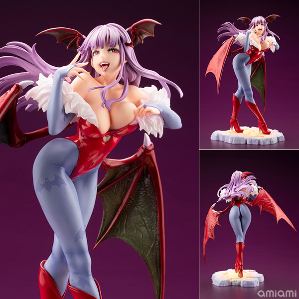 Kotobukiya [Exclusive Sale] Darkstalkers Bishoujo Morrigan Limited Edition Complete Figure