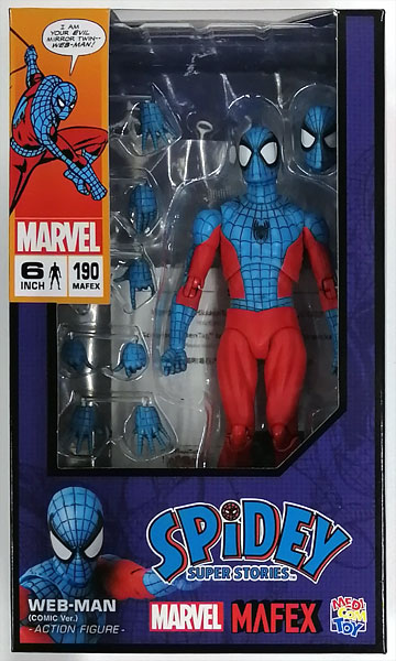 Medicom Toy MAFEX No.190 MAFEX WEB-MAN (All Medicom Toy Direct Stores, MCT TOKYO Exclusive)