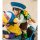 MegaHouse Desktop Real McCoy EX Dragon Ball Z Son Goku & Gohan & Bipedal Walking Robot Complete Figure Bild 14