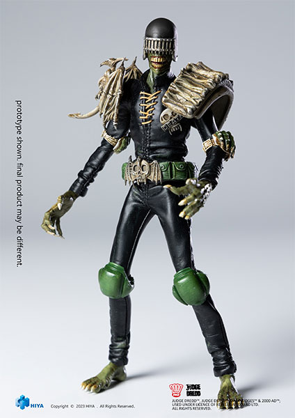 Hiya Toys Judge Dredd 1/12 Action Figure Judge Death