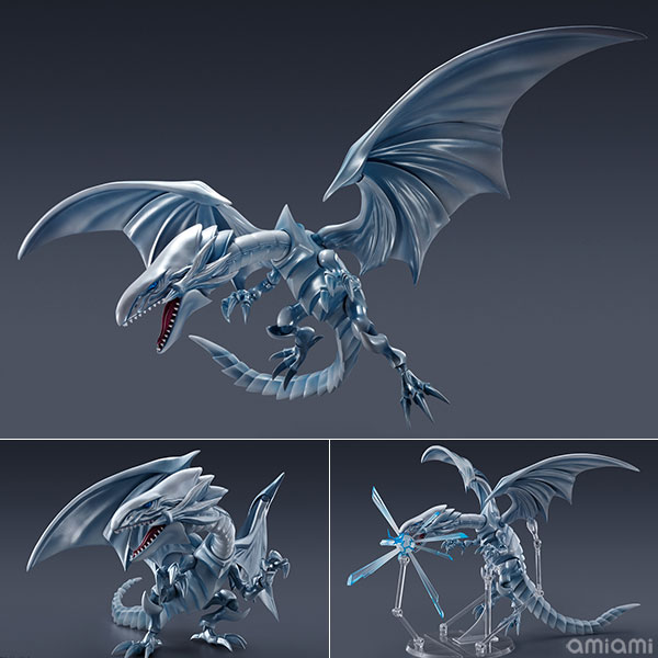 BANDAI SPIRITS S.H.MonsterArts Blue-Eyes White Dragon "Yu-Gi-Oh! Duel Monsters"