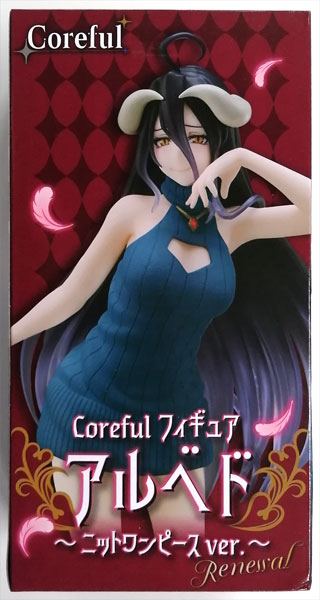 Taito 오버로드 IV Coreful Figure 알베도 -니트 원피스 드레스 ver.- 리뉴얼 (게임프라이즈)