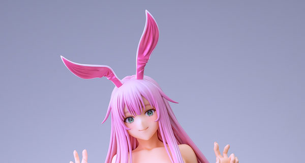 Daiki Kougyou NeneneG Original Illustration Pink Hair-chan 1/5.5 Complete Figure Bild 1