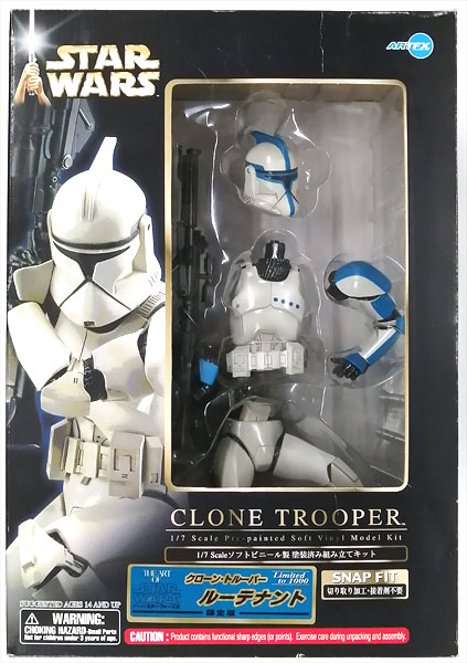 Kotobukiya ARTFX Star Wars Clone Trooper Lieutenant Limited Edition 1/7 Easy Assembly Kit 圖片 1