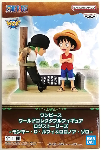 BANDAI SPIRITS ONE PIECE World Collectable Figure Log Stories -Monkey D. Luffy & Roronoa Zoro- (Game-prize)