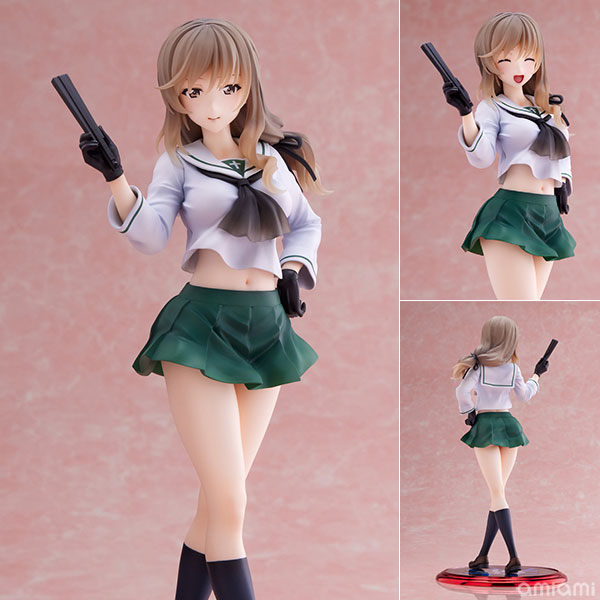 WAVE Girls und Panzer Senshadou Daisakusen! Chiyo Shimada [Oarai Girls High] 1/7 Complete Figure image 1